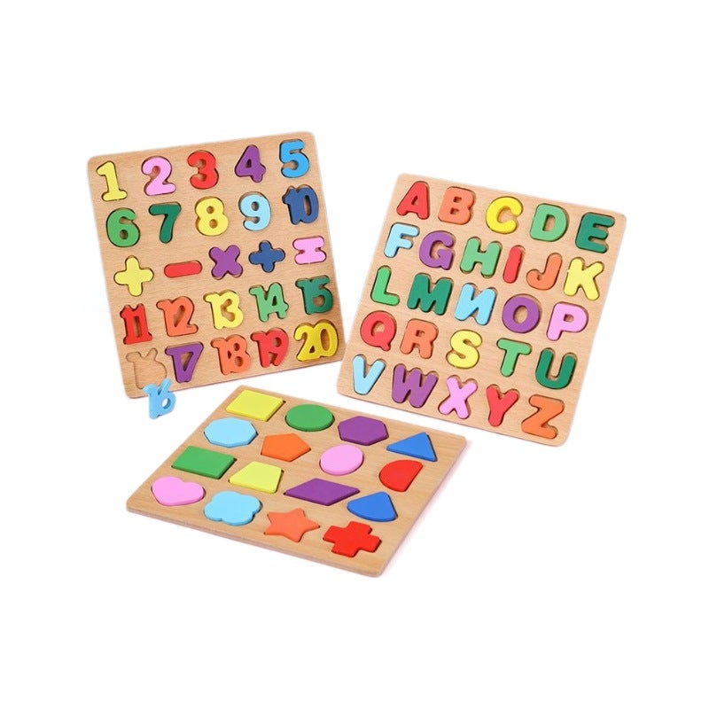 Digital Alphabet Building Blocks Puzzle Babies Recognize Numbers Children'S Early Education Educational Toys Hand-Scratch Board Puzzle Over 2 Years Old - Image 5